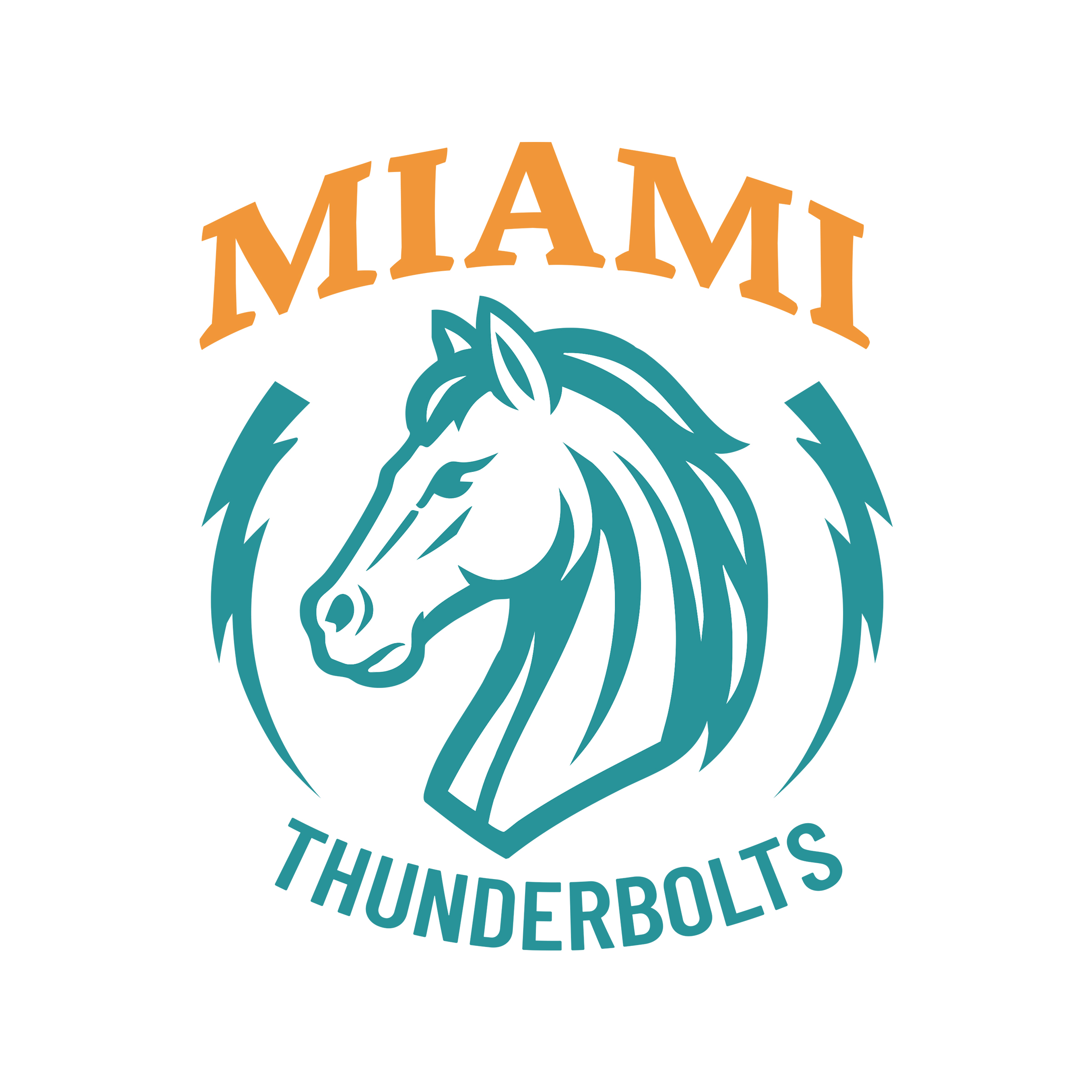 Miami Thunderbolts Logo