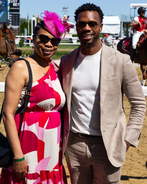 Couple posing at NTL event