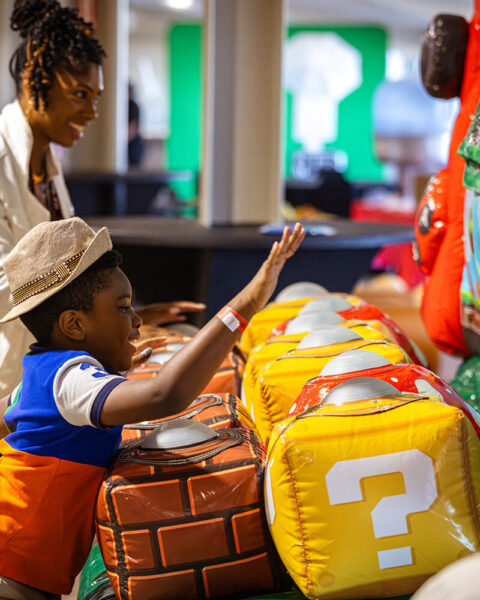 Fun games at NTL event